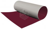 Лист гладкий RAL 3005 Красное Вино ширина 1,25м плоский, рулонная сталь толщиной 0,50мм ГОСТ