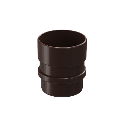 Муфта соединительная Дёке ЛЮКС шоколад фото Центр Металлокровли