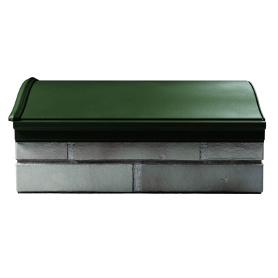 Парапет Zking Monblan Зеленый 385х510х100мм посадка на 1.5 кирпича (355,385мм) фото 2